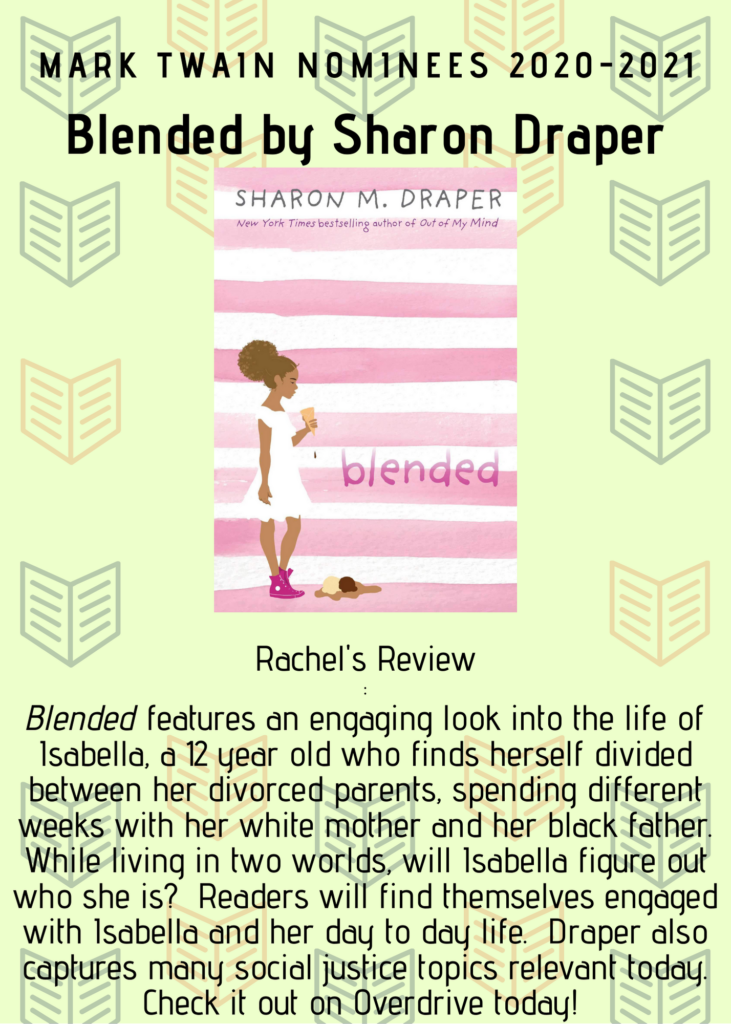 Graphic of Book Review for Blended.