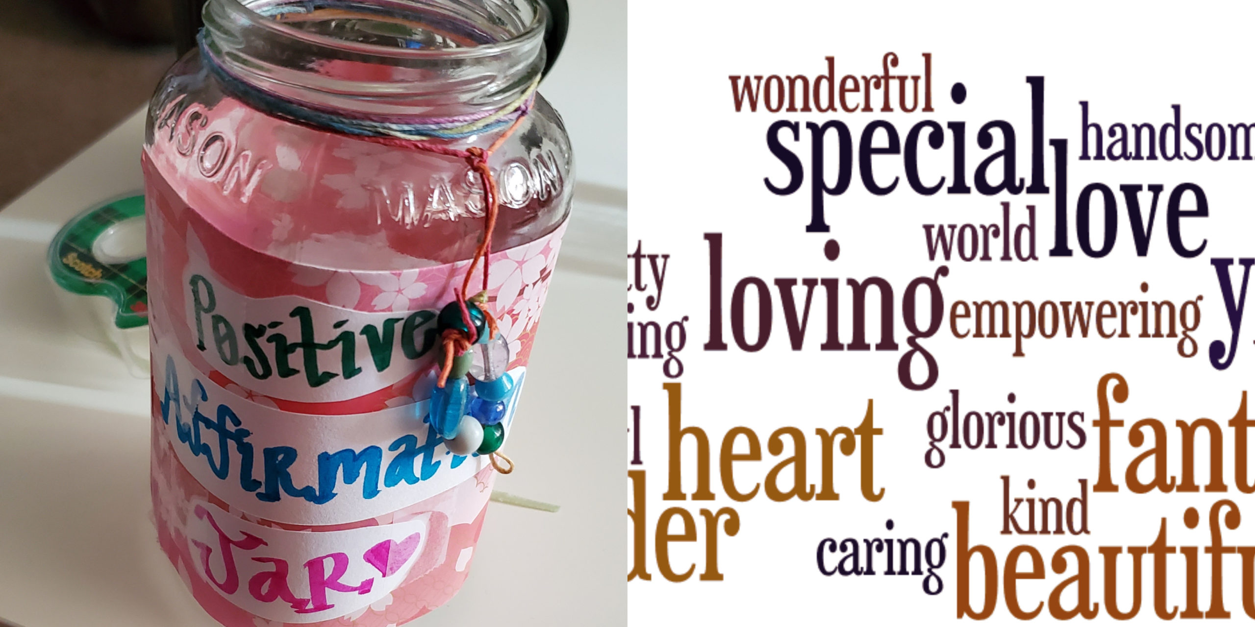 mindfulness monday craft positivity jars kirkwood