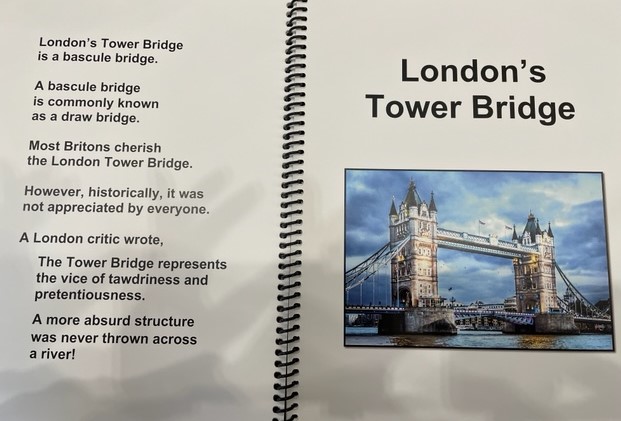 Page from England Sample Page