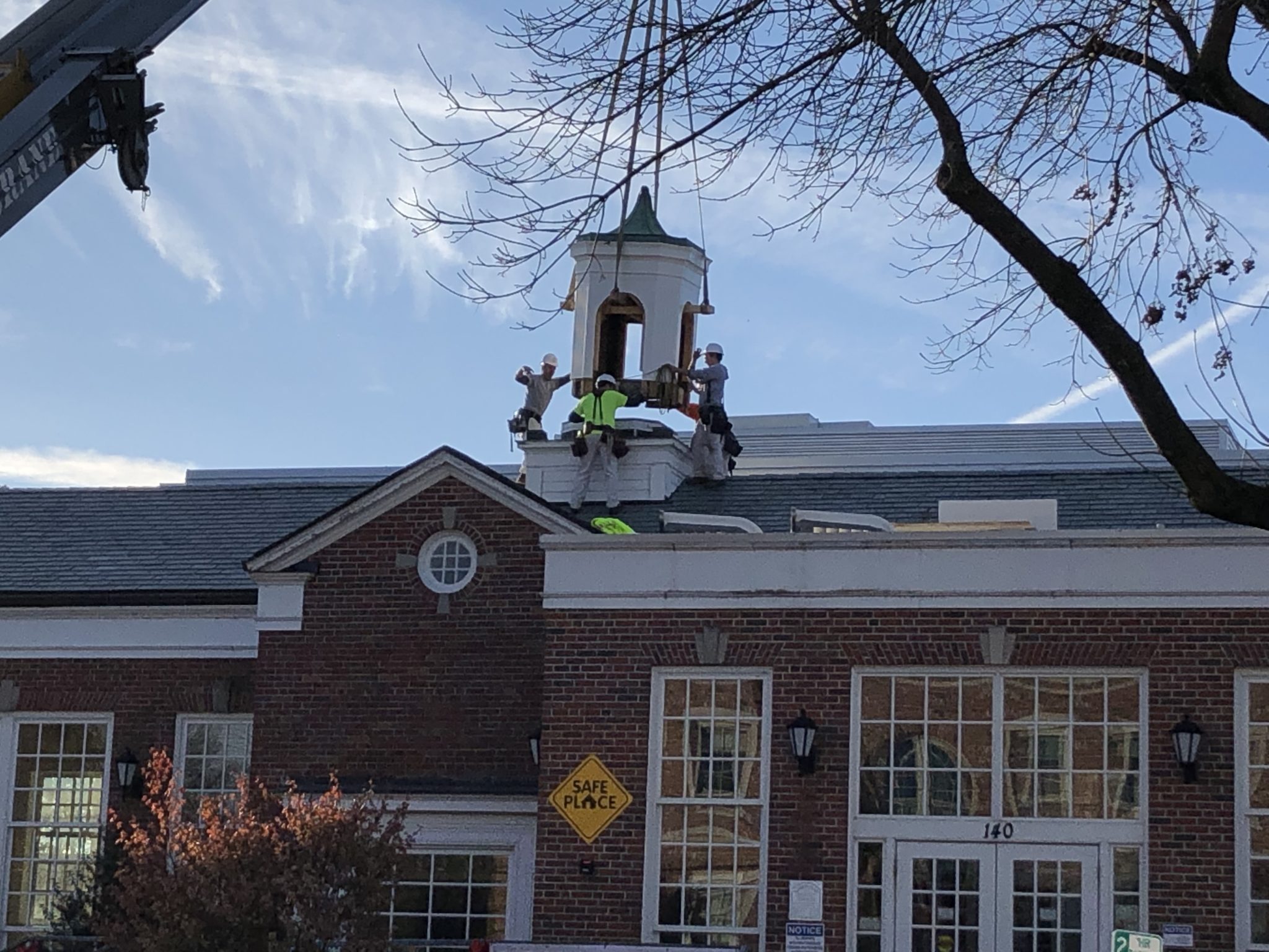 Cupola Restoration Kirkwood Public Library