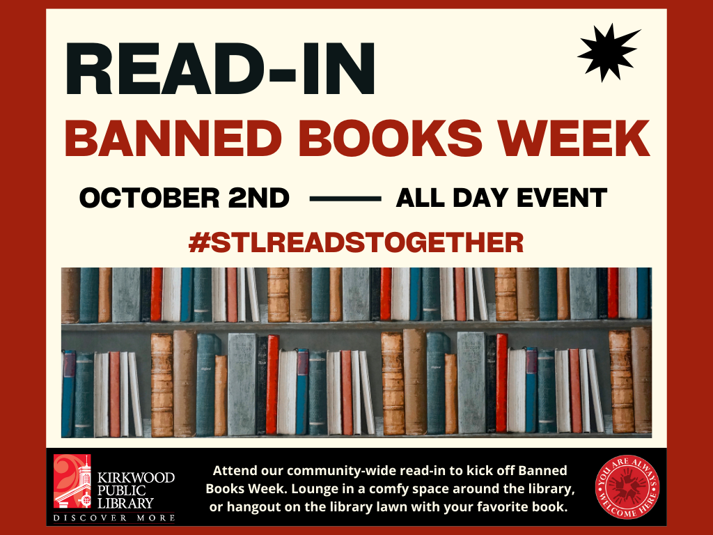 Banned Books Week 2022 Launch Event, Thursday, Sept 15 at 8pm ET/7pm CT/5pm  PCT