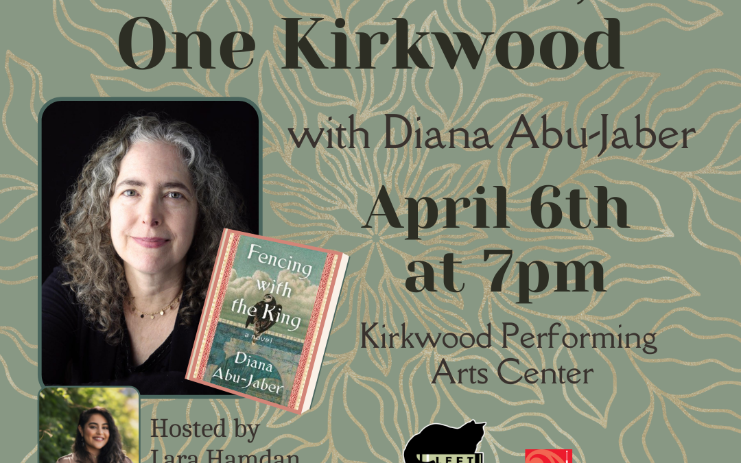 Award-Winning novelist, Diana Abu-Jaber chosen for One Author, One Kirkwood 2022
